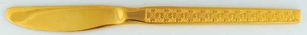 Golden Trocadero (Gold Electroplate) Modern Solid Knife