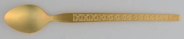 Golden Trocadero (Gold Electroplate) Iced Tea Spoon