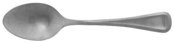 Lausanne (Stainless, Glossy) Teaspoon