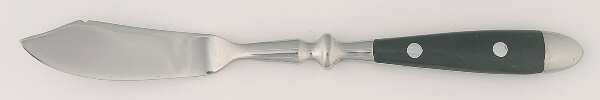 Bistro Black (Stainless) Flat Handle Master Butter Knife