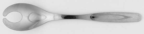 HCK8 (STAINLESS) Solid Salad Serving Fork