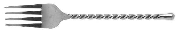 Carousel (STAINLESS) Individual Salad Fork