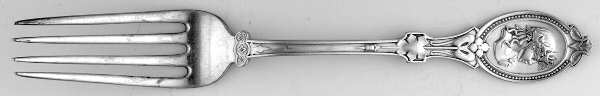 Medallion (STERLING, 1867) Fork