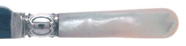 Pearl Handle 1 (Sterling Bolster) by Harrison Bros &amp; Howson