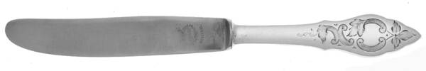 HNE1 (Silverplate) Tea Knife with Stainless Blade