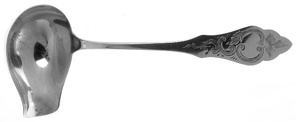 HNE1 (Silverplate) Solid Gravy Ladle