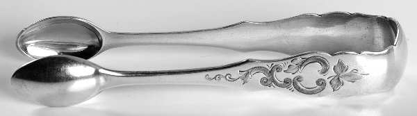 HNE1 (Silverplate) Sugar Tongs