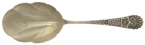 HMD7 (STERLING) Large Solid Berry/Casserole Spoon by Hamilton & Diesinger