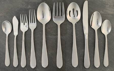 Rachelle-Frost (Stainless) 45 Piece Starter Set
