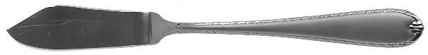 Rachelle-Frost (Stainless) Flat Handle Master Butter Knife
