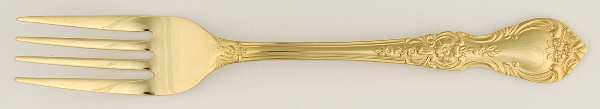 Golden Versailles (Gold Electroplate) Fork