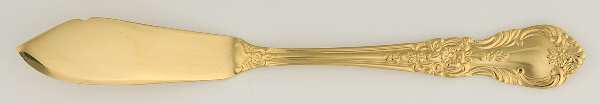 Golden Versailles (Gold Electroplate) Flat Handle Master Butter Knife