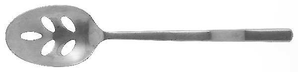 HSV12 (STAINLESS) Pierced Tablespoon (Serving Spoon)