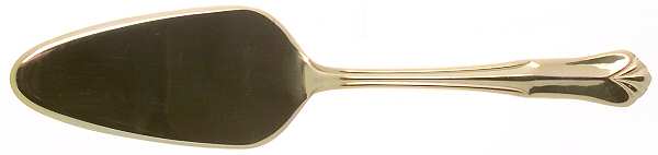 Sophia (Gold Electroplate) All Stainless Pie Server