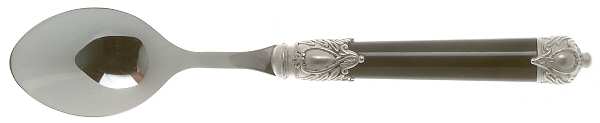 Renaissance-Black (Stainless) Place/Oval Soup Spoon