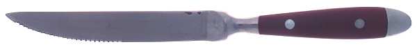 Bistro-Brown (Stainless) Individual Steak Knife Hollow Handle