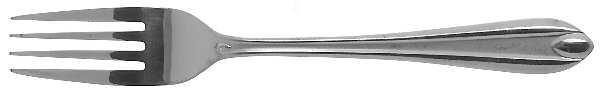 Classy-Anastasia (Stainless) Individual Salad Fork