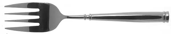 Avignon 1 (Stainless, Glossy) Medium Solid Cold Meat Serving Fork