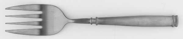 Avignon 1 (Stainless, Satin) Large Solid Cold Meat Serving Fork
