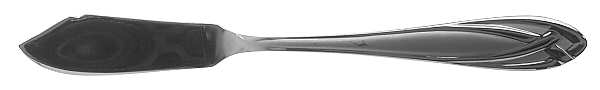Lace Frosted (Stainless) Flat Handle Master Butter Knife