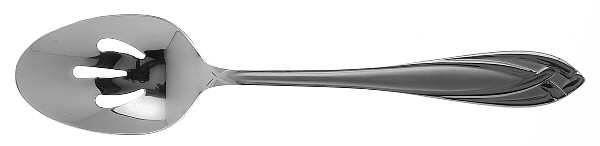 Lace Frosted (Stainless) Pierced Tablespoon (Serving Spoon)