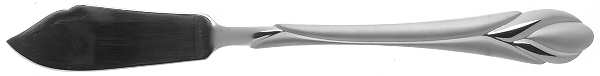 Lily Frosted (Stainless) Flat Handle Master Butter Knife