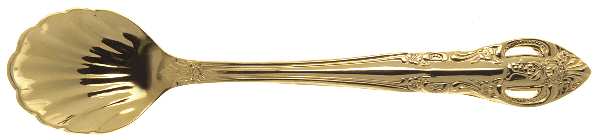 Versailles (Goldplated) Sugar Shell Spoon