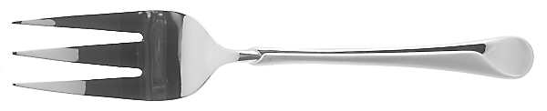 Provence (Stainless) Medium Solid Cold Meat Serving Fork