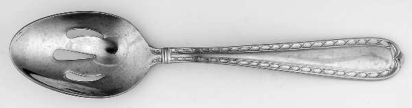 NOBILITY (STAINLESS) Pierced Tablespoon (Serving Spoon)