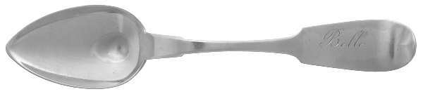 Coin Silver Flatware Dessert/Oval Soup Spoon