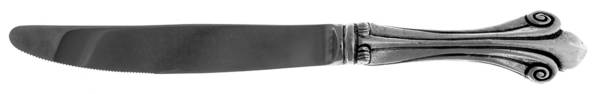 Fleur de Lis (Pewter) Modern Hollow Knife