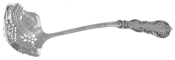 HCU2 (Sterling) Pierced Sugar Serving Ladle