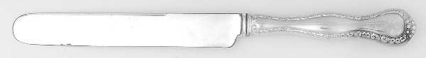 HEB7 (Sterling) Old French Hollow Knife with Bolster by Hennegan Bates