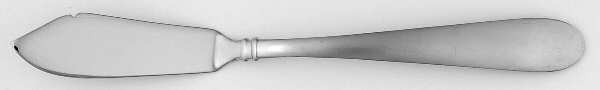 Plaza Satin (Stainless) Flat Handle Master Butter Knife