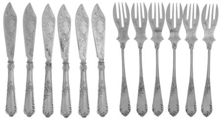 HYO2  Fish Set - Set of 12 (Individuals w/Bright Cuts)