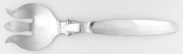 HFRHFR1 (Silverplate) Solid Salad Serving Fork by Hartford Sterling Co
