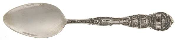 States & Cities Souvenir Spoons(Sterling) Colorado Five O'Clock Spoon