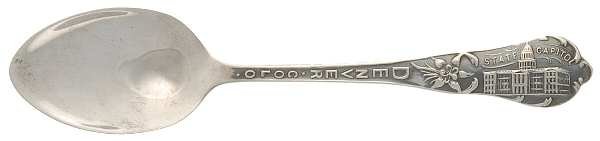 States & Cities Souvenir Spoons(Sterling) Colorado Demitasse Spoon