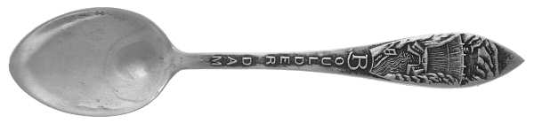 States & Cities Souvenir Spoons(Sterling) Colorado Demitasse Spoon
