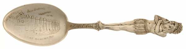 States & Cities Souvenir Spoons(Sterling) California Five O'Clock Spoon