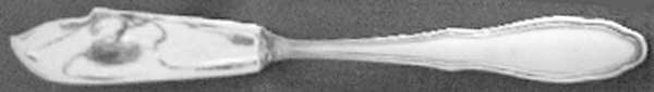 HFL7 (Silverplate) Flat Handle Master Butter Knife