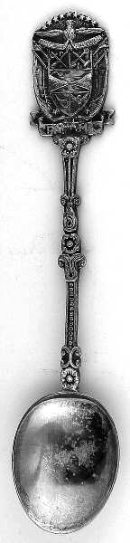 Sterling Souvenir Spoons by H. Hooijkaas Silver