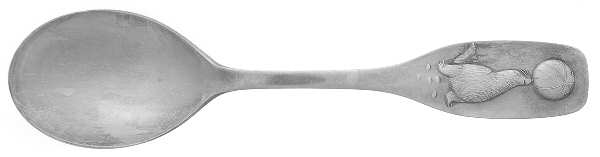 Birth Record Spoons (Stainless) Spoon-Baby/Straight Handle by Hopeakeskus