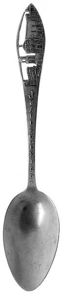 Mexico Souvenir Spoons (Sterling) by H.H.Tammen Curio Co.