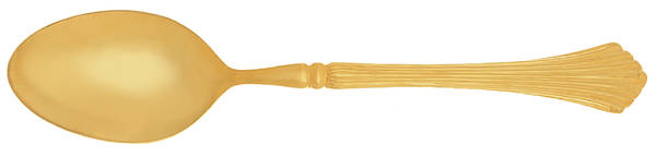 Golden Cannes (Gold Electroplate) Place/Oval Soup Spoon