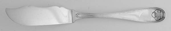 Cable-Variation (Coin, 1858) Flat Handle Master Butter Knife by Henry L. Webster & Co