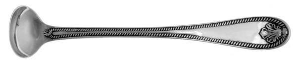 Cable-Variation (Coin, 1858) Mustard Spoon by Henry L. Webster & Co