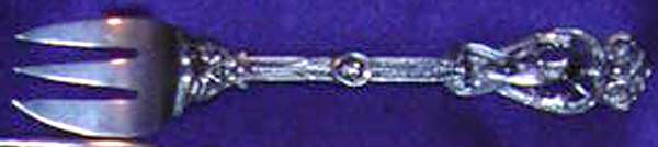 H4R1 (Sterling) Individual Salad Fork by Hunt & Roskell