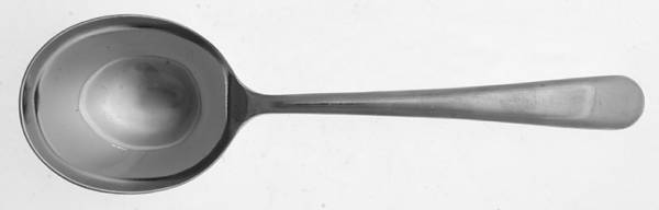 HFI4 (Stainless) Round Bowl Soup Spoon (Gumbo)
