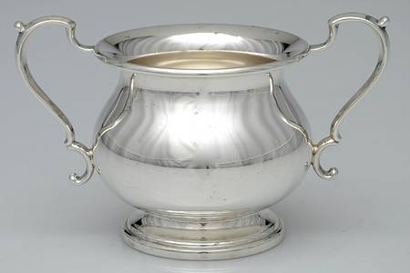 156 (Sterling, Hollowware) Open Sugar Bowl